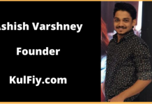 Ashish Varshney Founder of KulFiy.com Story of an SEO Expert